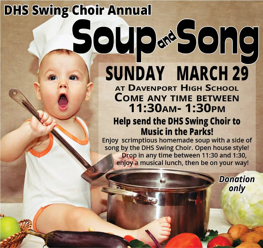 CANCELLED - Soup and Song