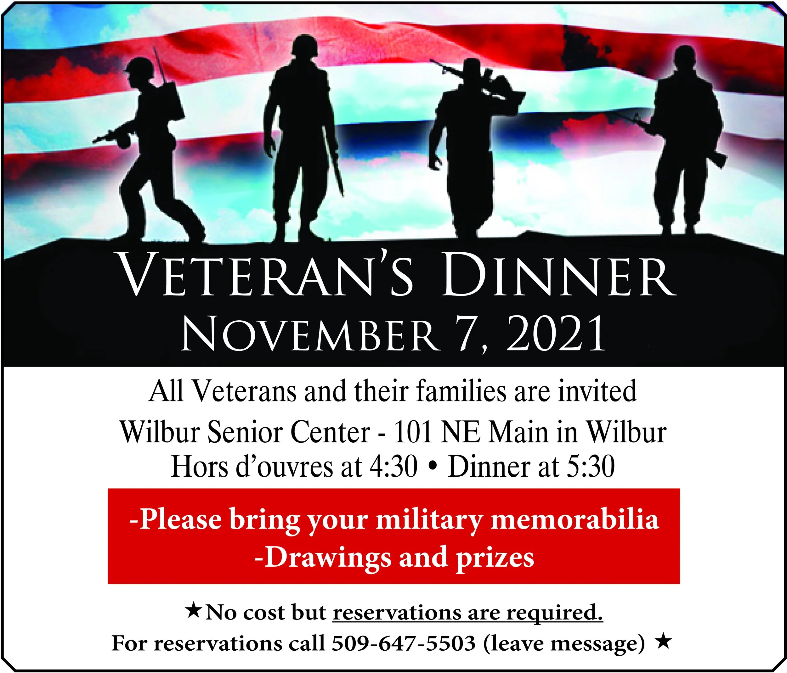 Veteran’s Dinner