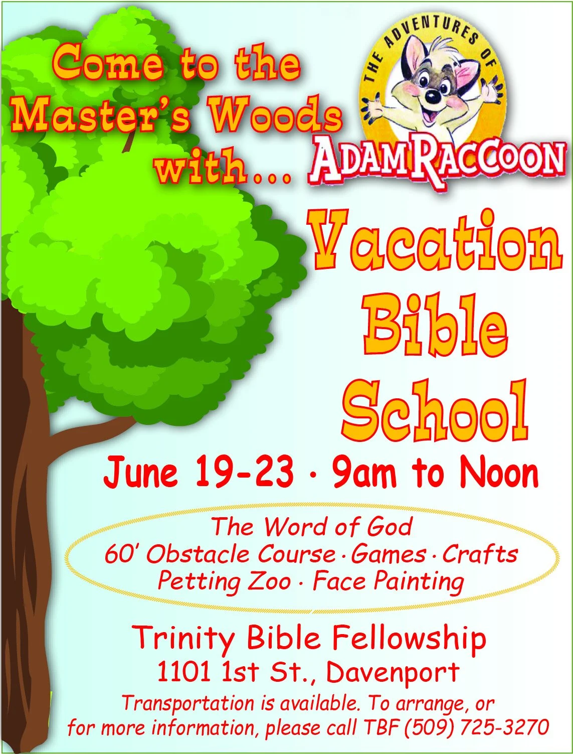 Vacation Bible School at Trinity Bible Fellowship