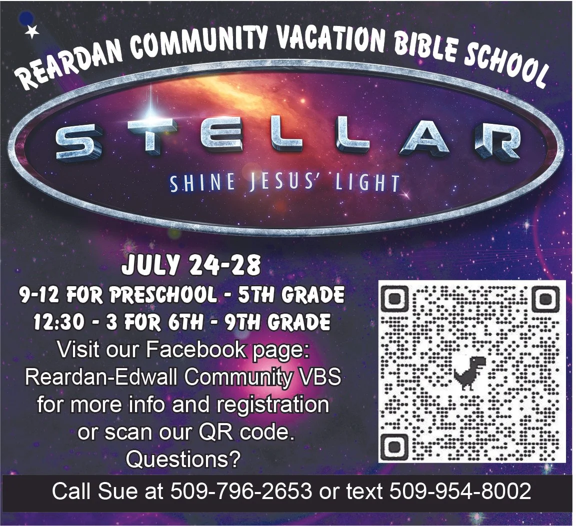 Reardan Vacation Bible School 2023