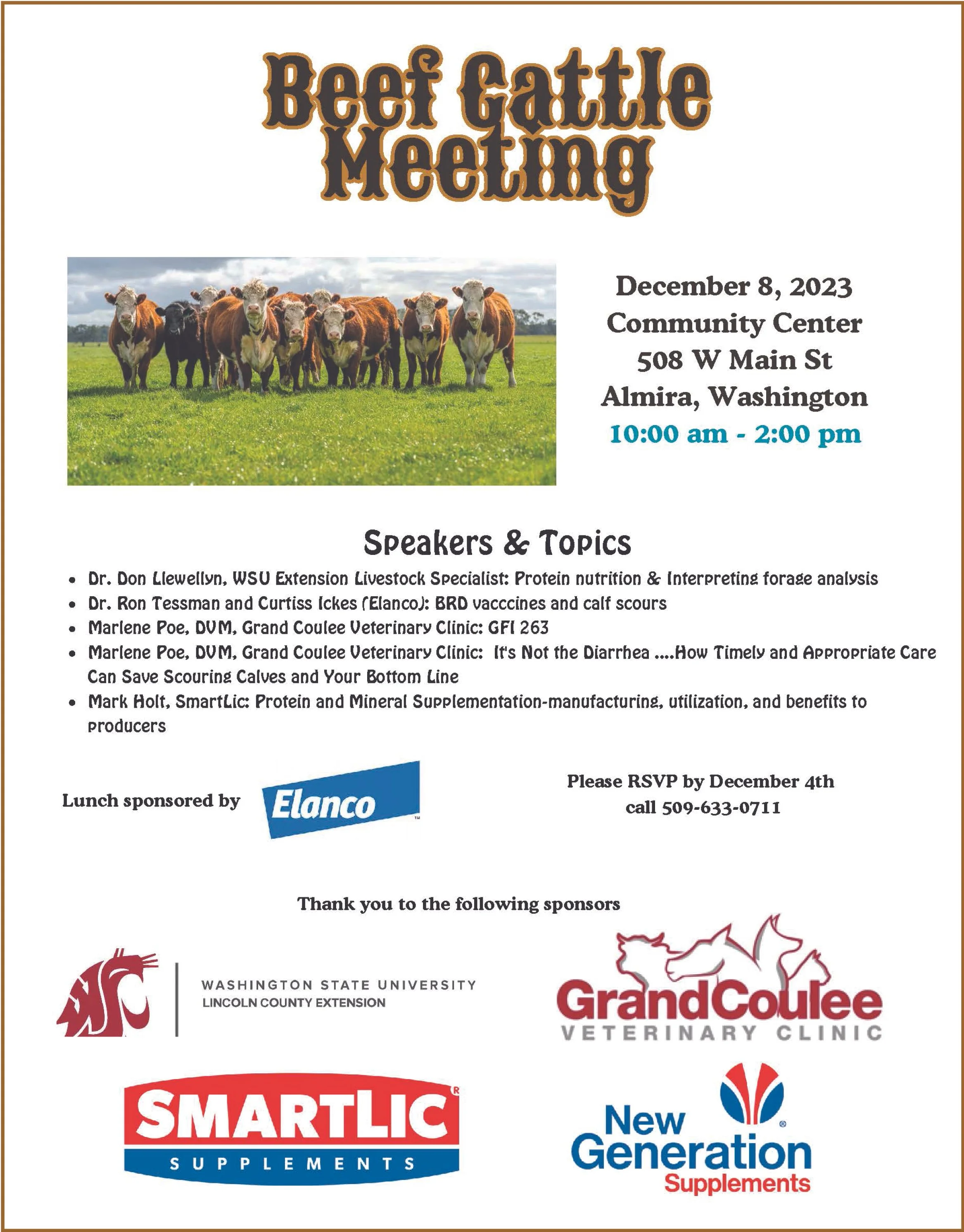 Beef Cattle Meeting