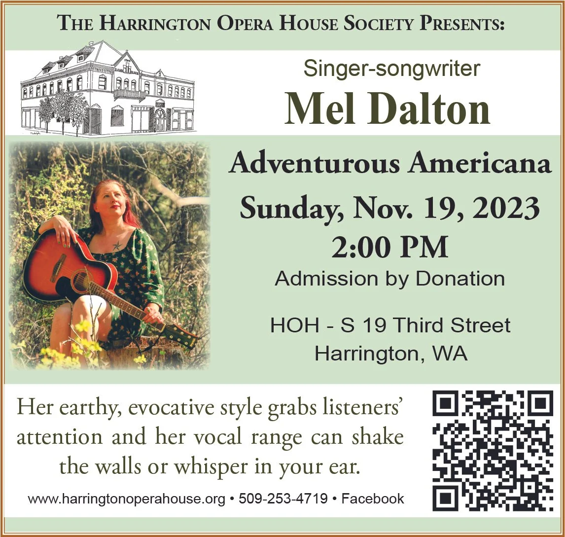 The Harrington Opera House Society Presents: Mel Dalton