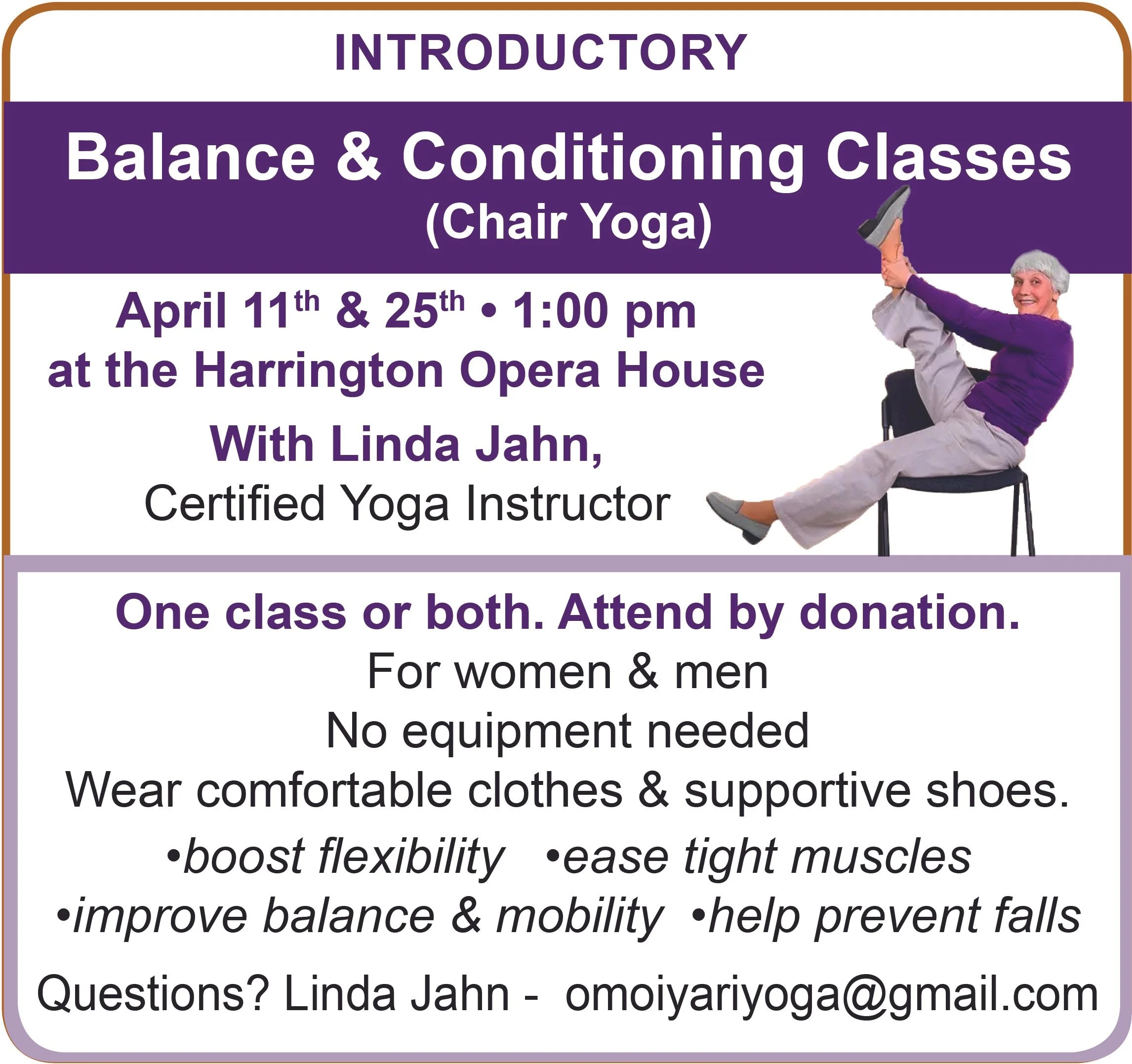 Balance &amp; Conditioning Class