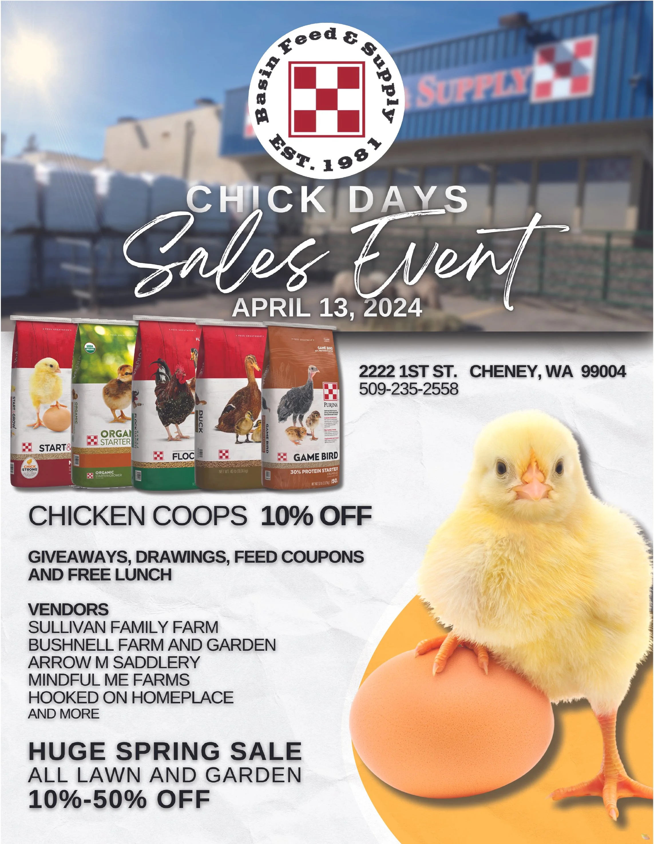 Chick Days  at Basin Feed &amp; Supply