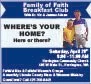 Family of Faith Meeting - “Where’s your home?”