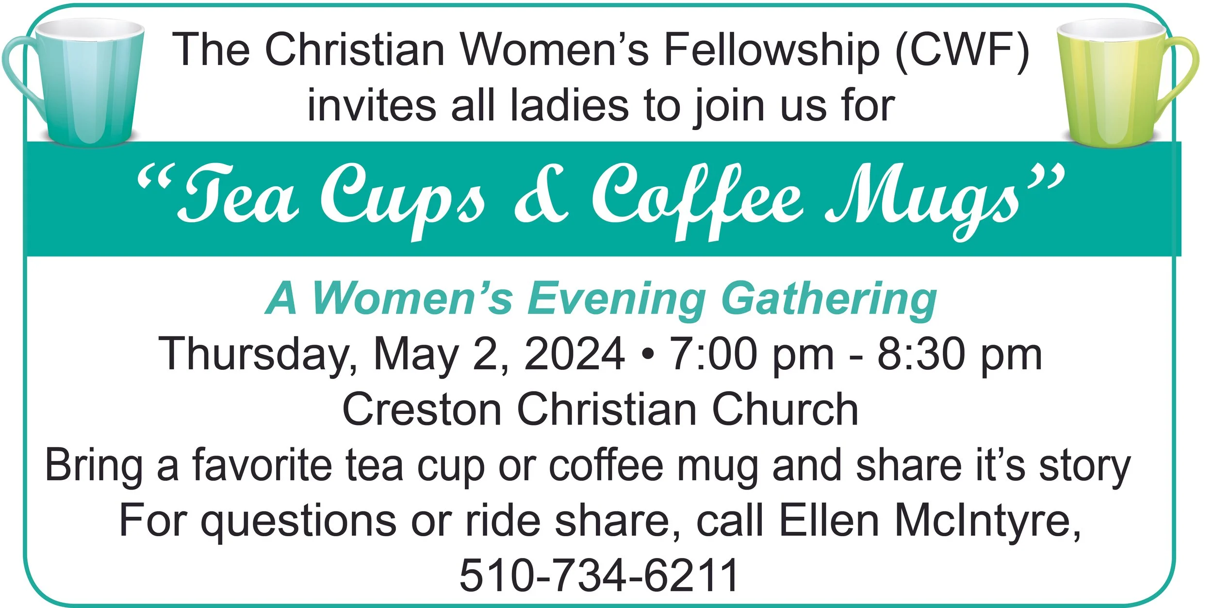 Tea Cups &amp; Coffee Mugs