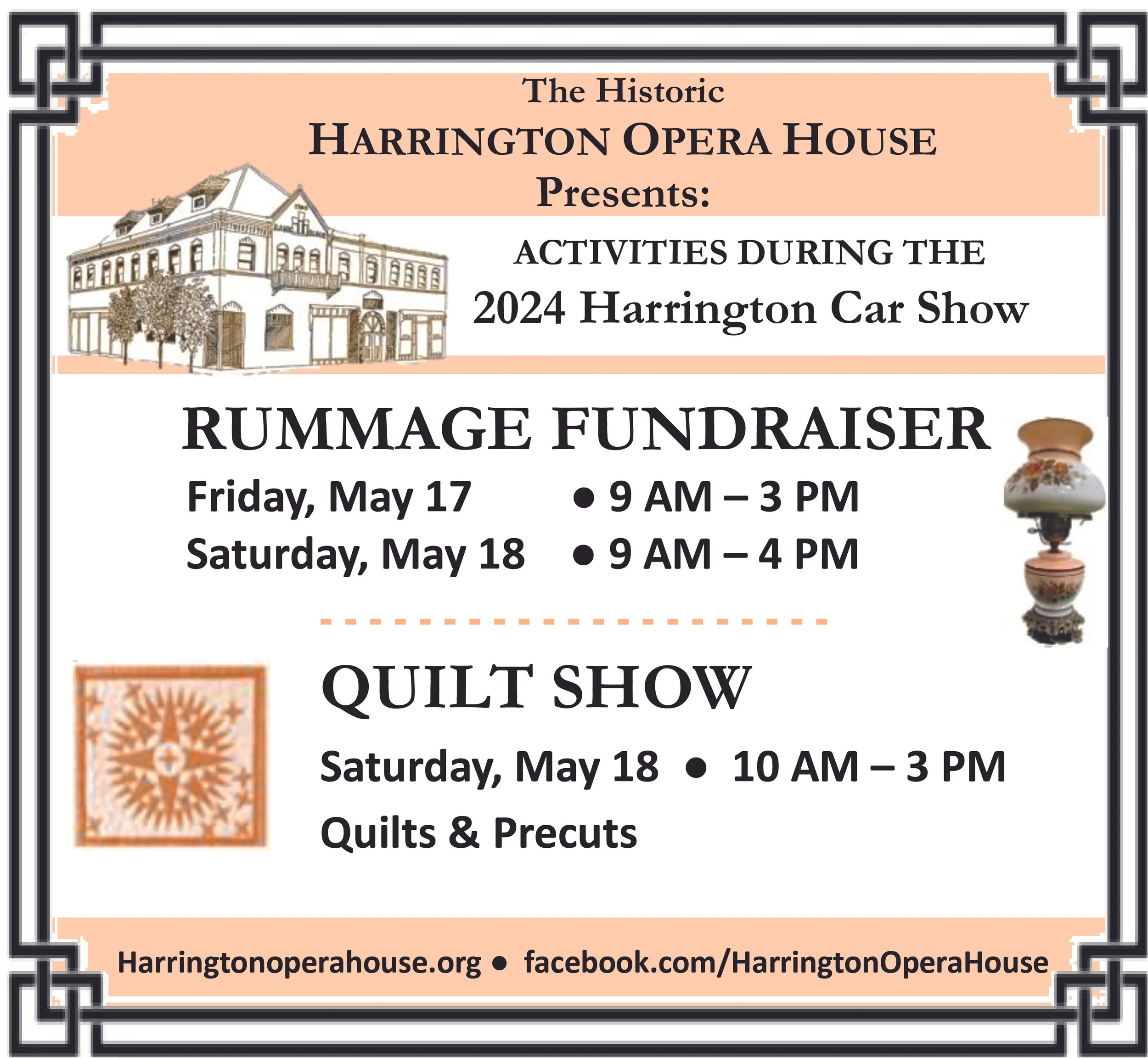 Harrington Opera House Rummage Sale and Quilt Show
