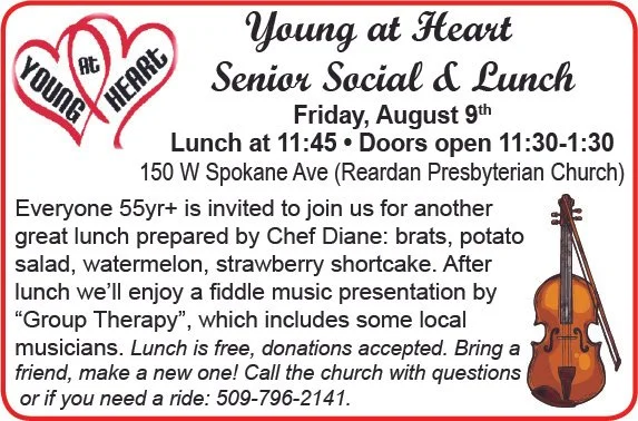 Young at Heart Senior Social &amp; Lunch