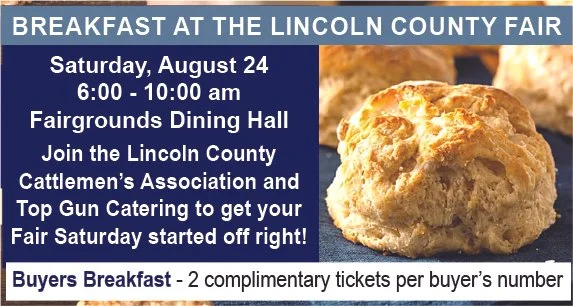 Breakfast at the Lincoln County Fair