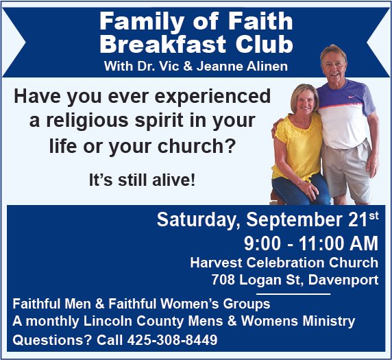 Family of Faith Breakfast Club - September 2024 Meeting