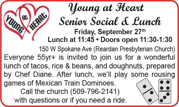  Young at Heart Senior Social &amp; Lunch