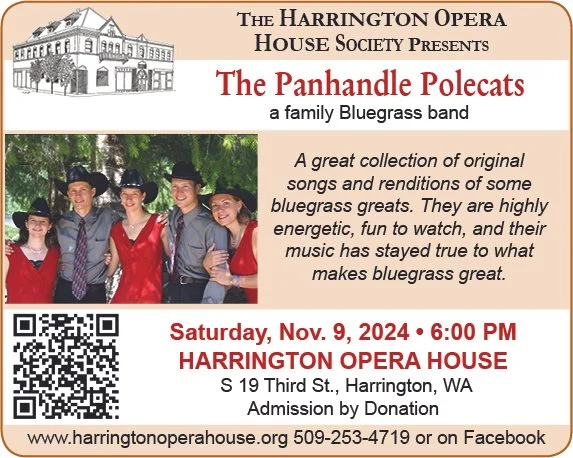 Panhandle Polecats at the Harrington Opera House