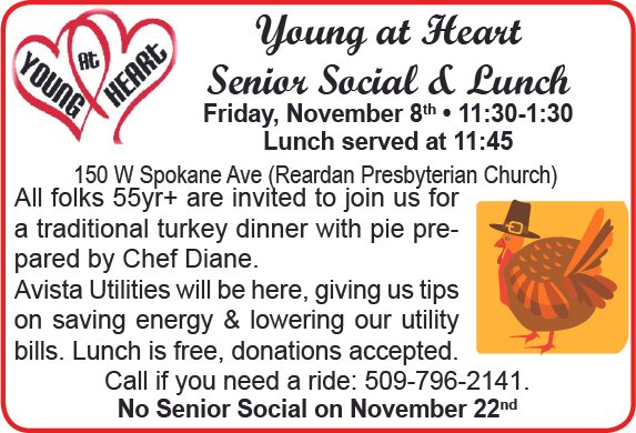 Young at Heart Senior Social &amp; Lunch