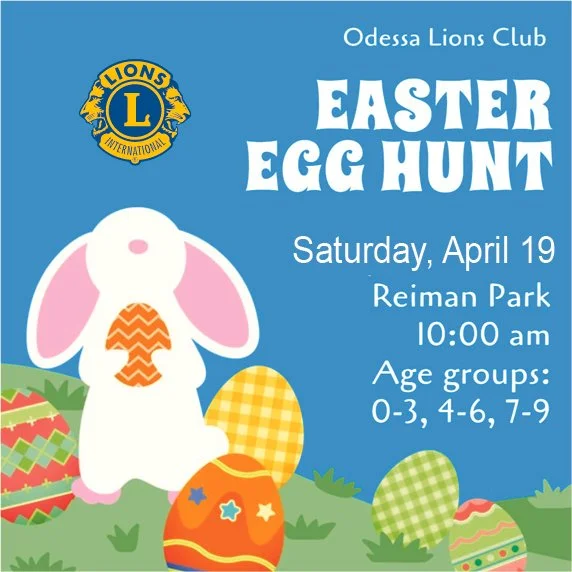 Odessa Lions Club Easter Egg Hunt 10am