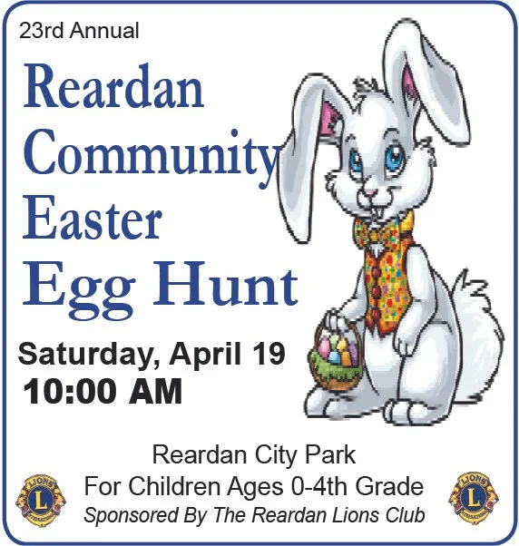 Reardan Community Easter Egg Hunt 10am