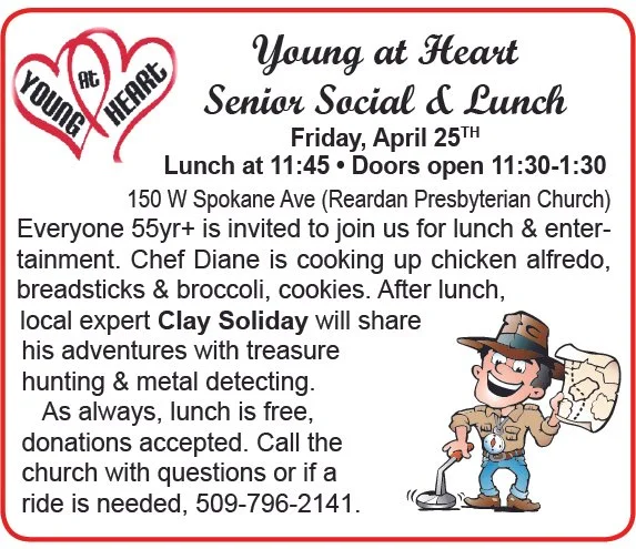 Young at Heart  Senior Social &amp; Lunch