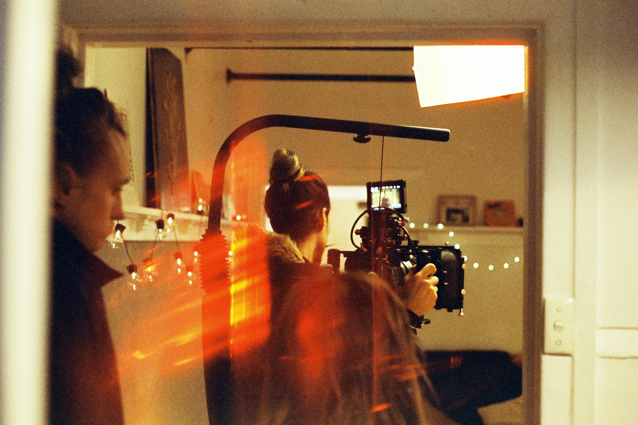 “Residue” - Behind The Scenes. Photo by Drew Kendell.