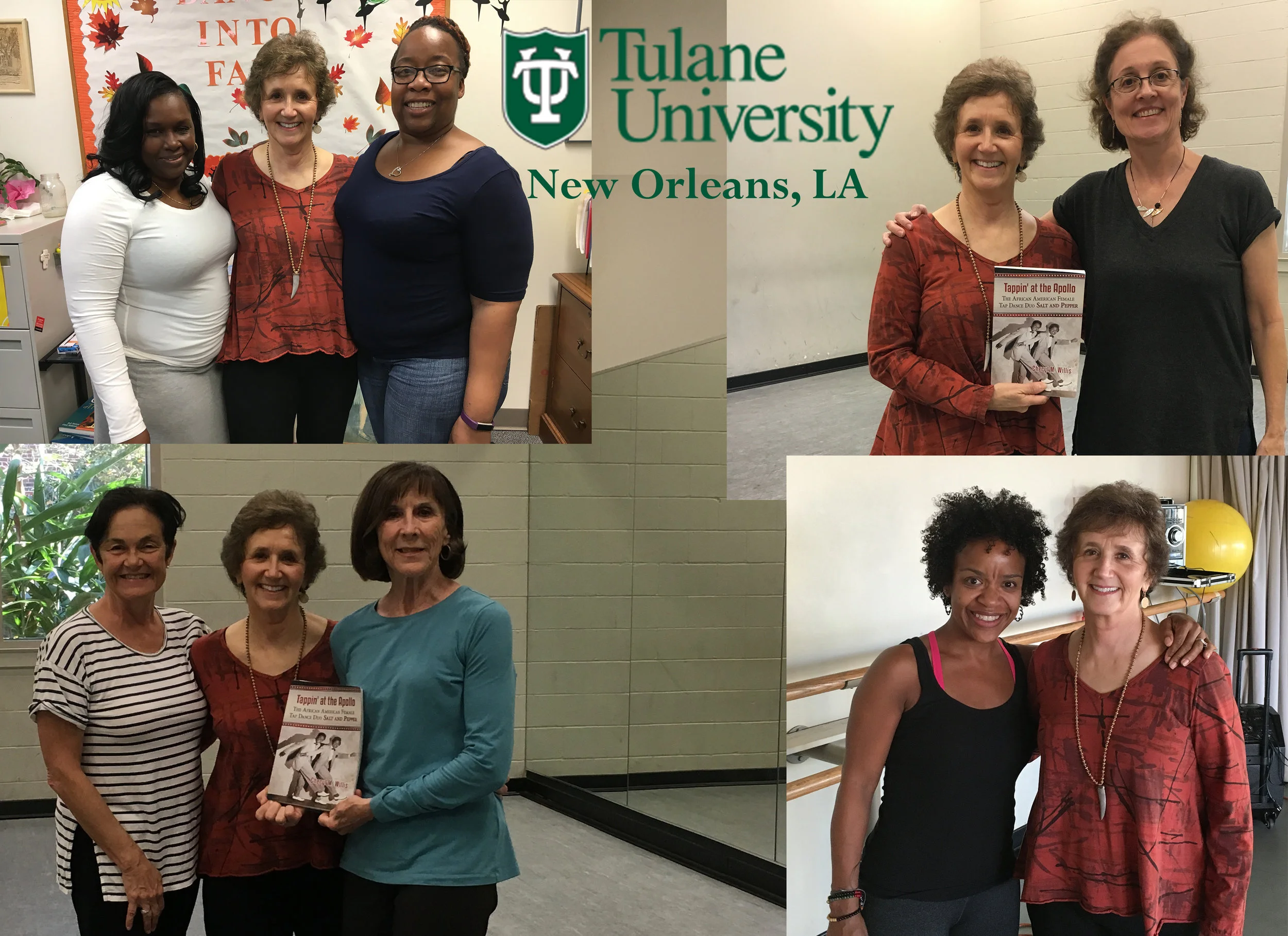 Book Launch at Tulane University with Barbara Hayley, Alice Pascal Escher, Beverly Trask, Nicole Boyd-Buckles, Gaynell Robinson-Watkins, Elizabeth Stewart-Ackers. October 2016