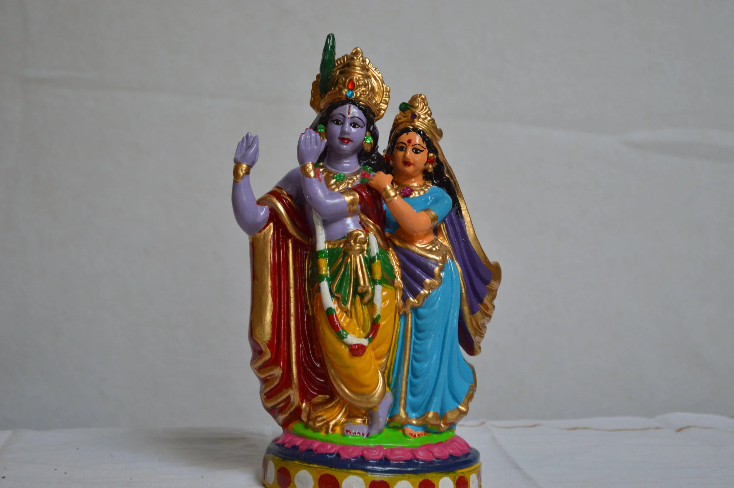 Radha Krishna - Clay