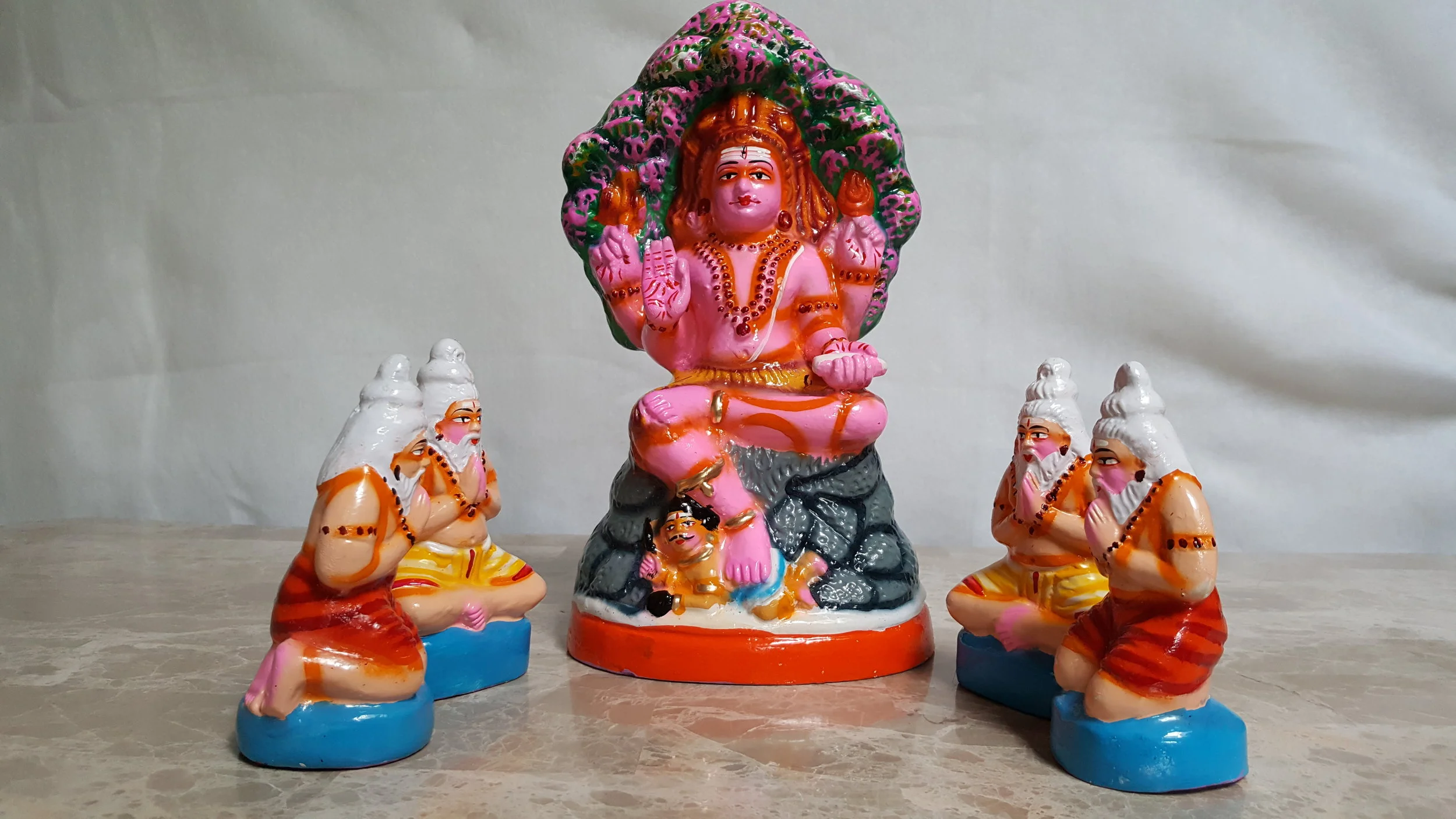 Dakshinamurthy Set - Clay