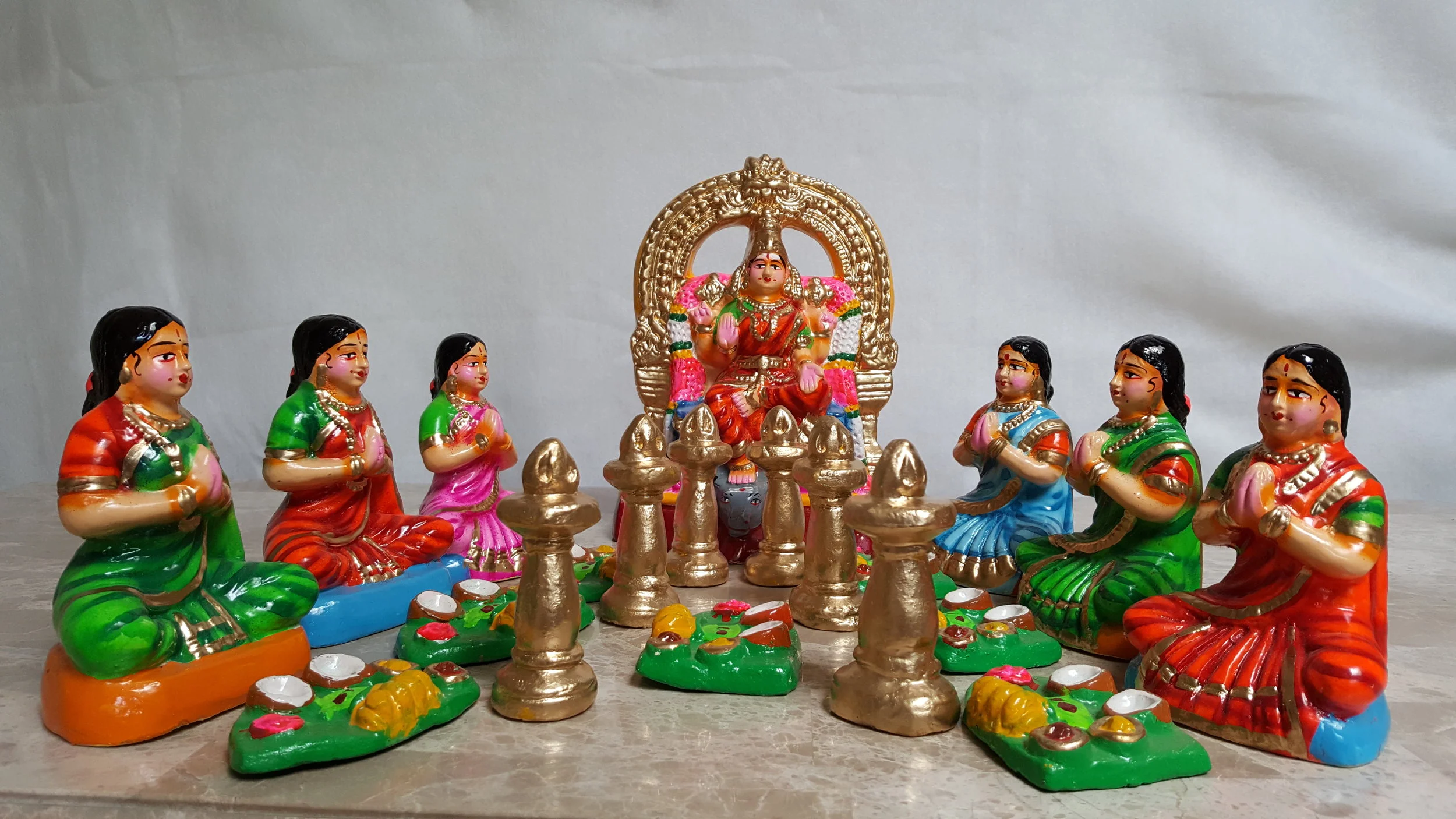 Durga pooja set