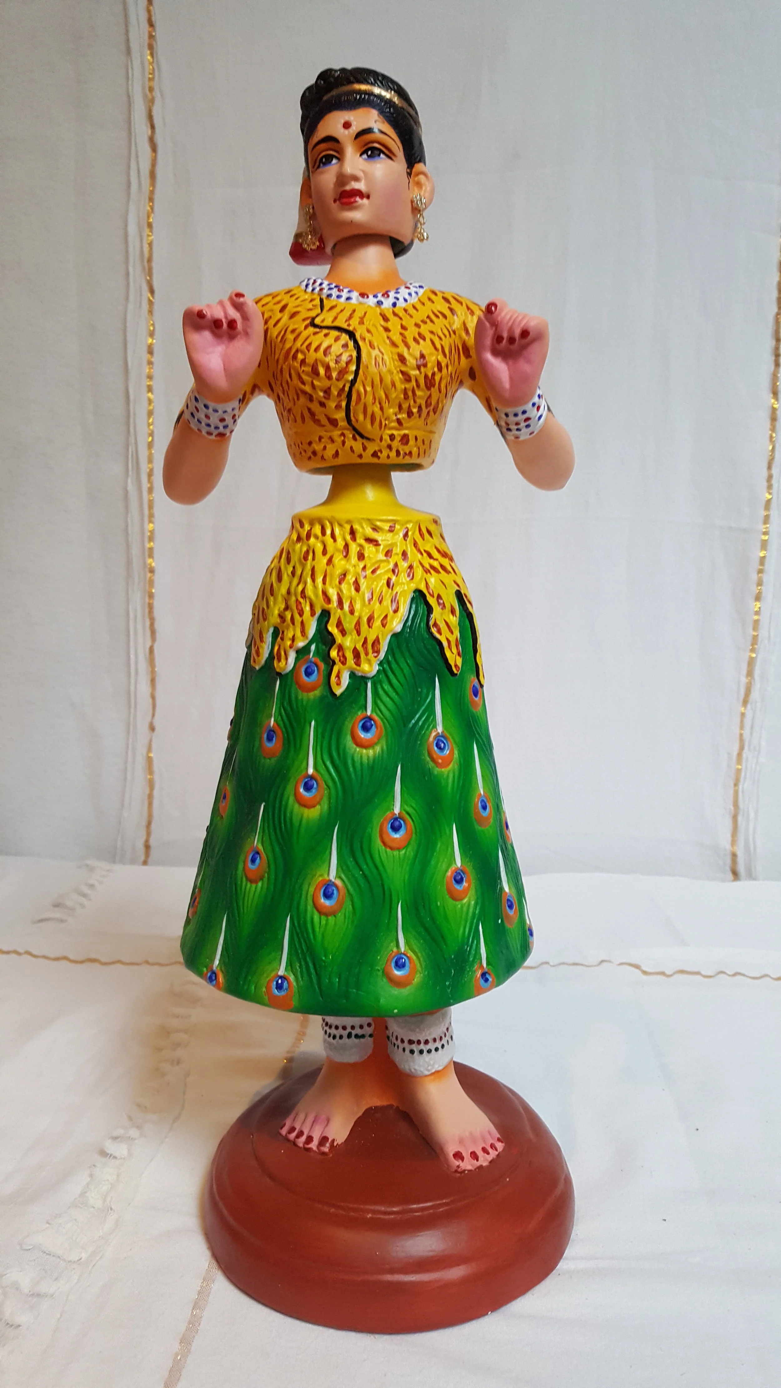 Peacock dance - doll
