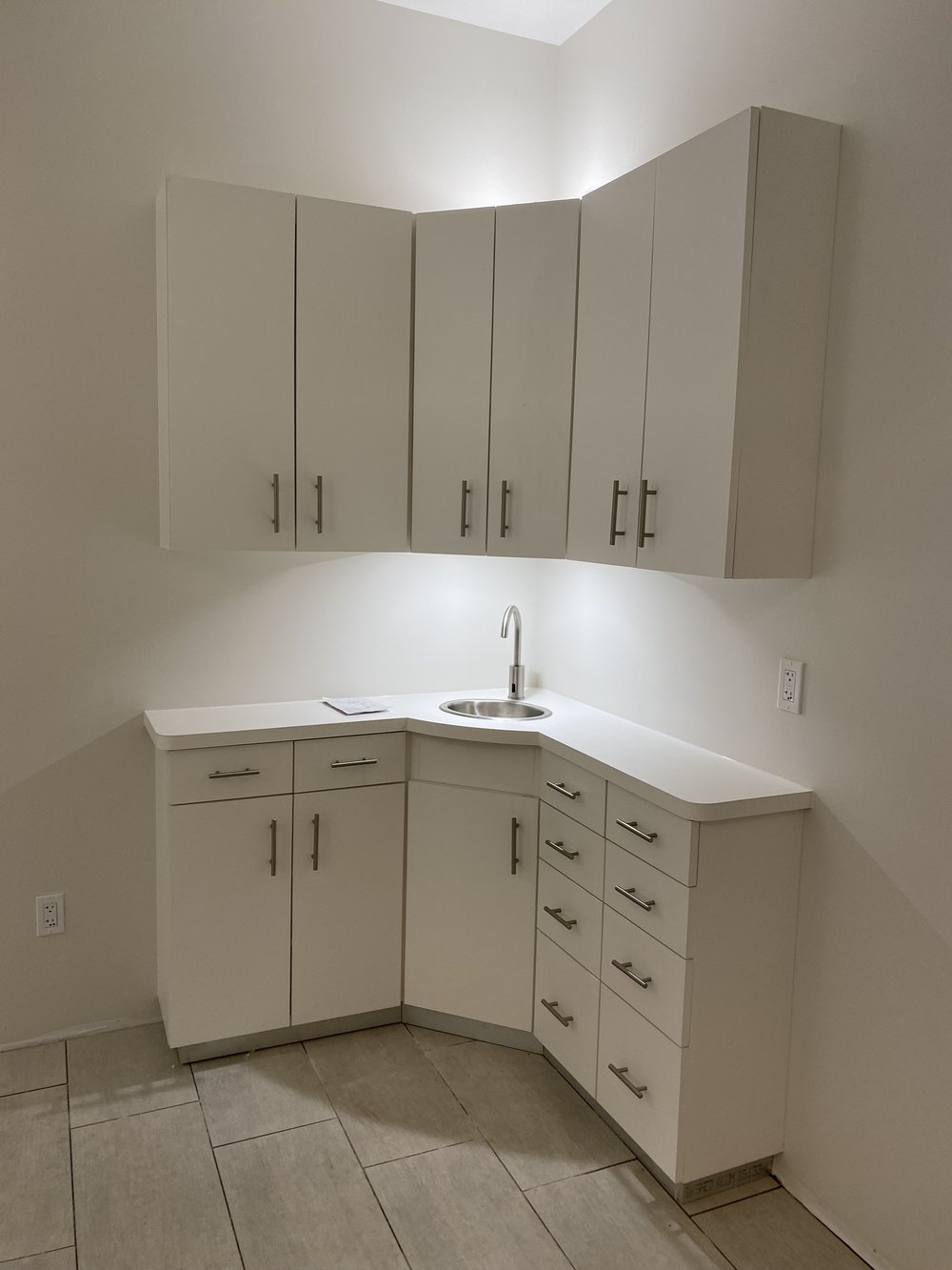 Ergonomic Custom Cabinets