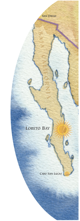Loreto Bay destination spa map.png