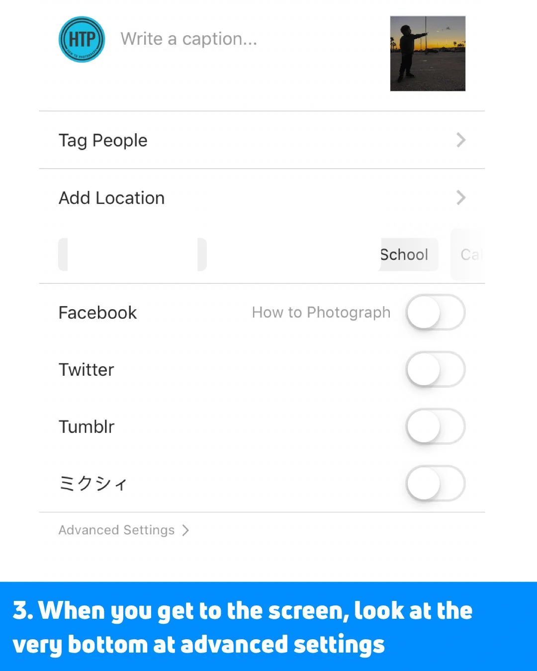 Instagram promo tips for photographers