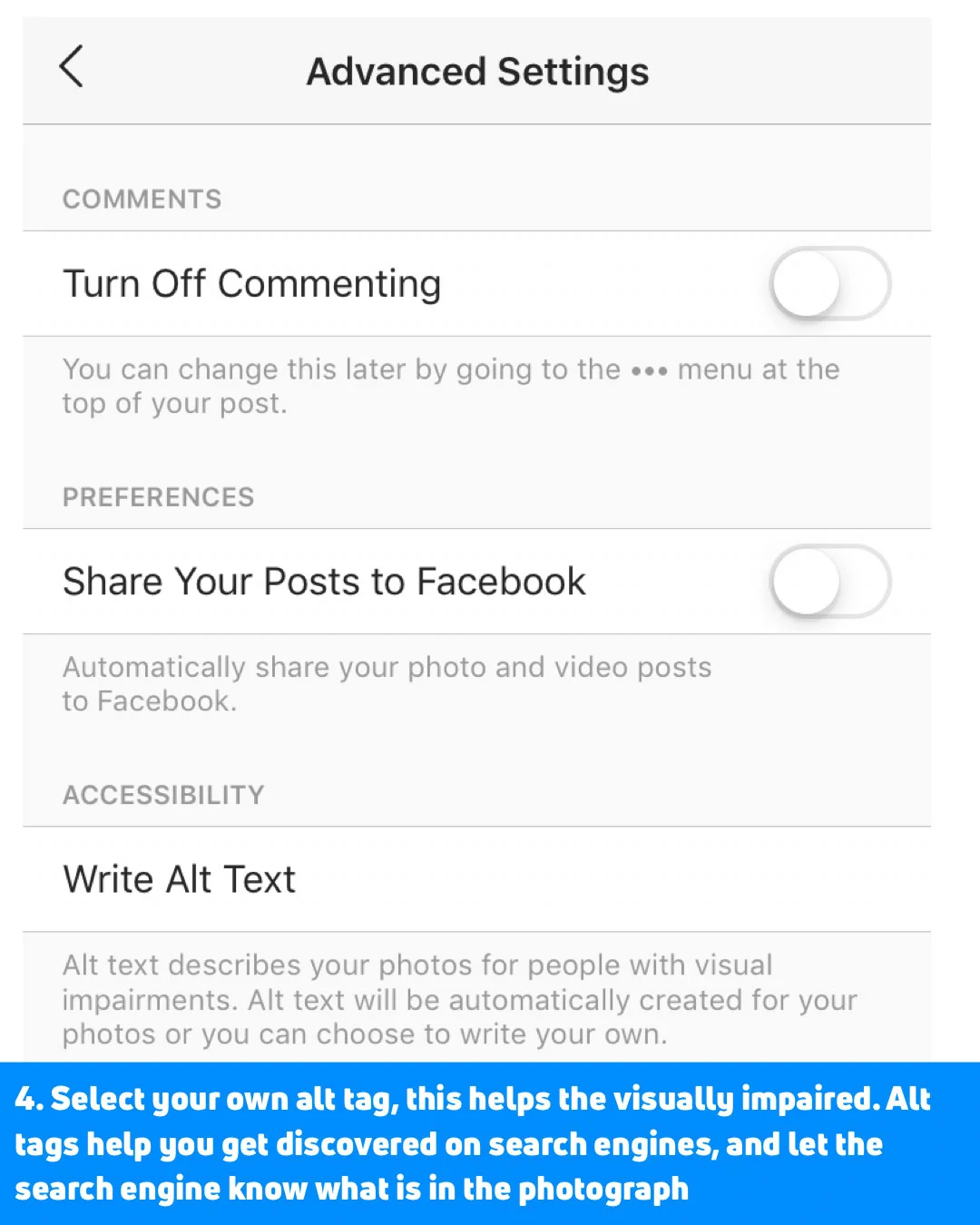 Instagram promo tips for photographers