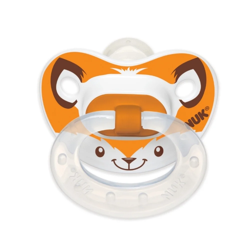  NUK® Animal Faces Orthodontic Pacifier - Fox       