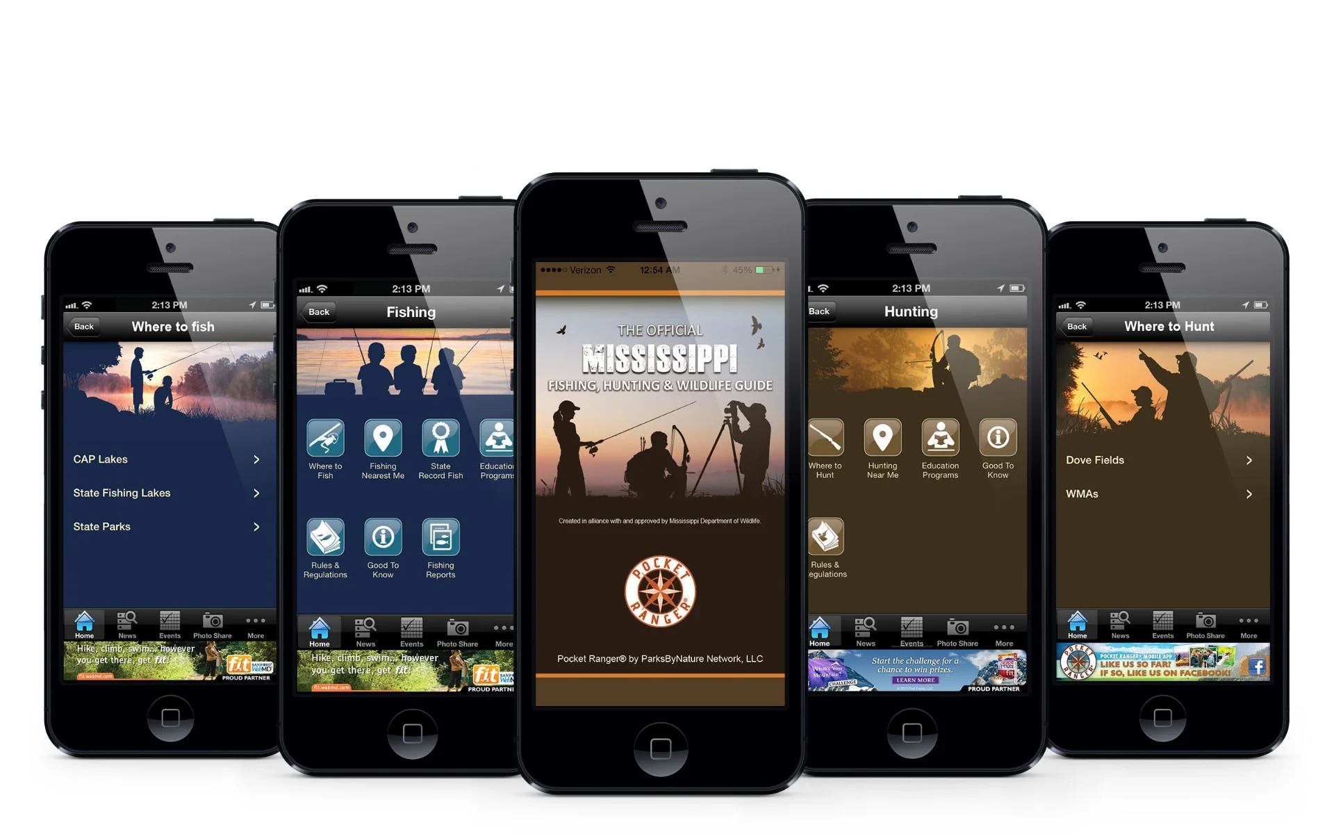 Outdoor Mississippi Fish &amp; Wildlife Guide App 