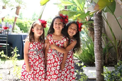 We had to include these darling triplets!