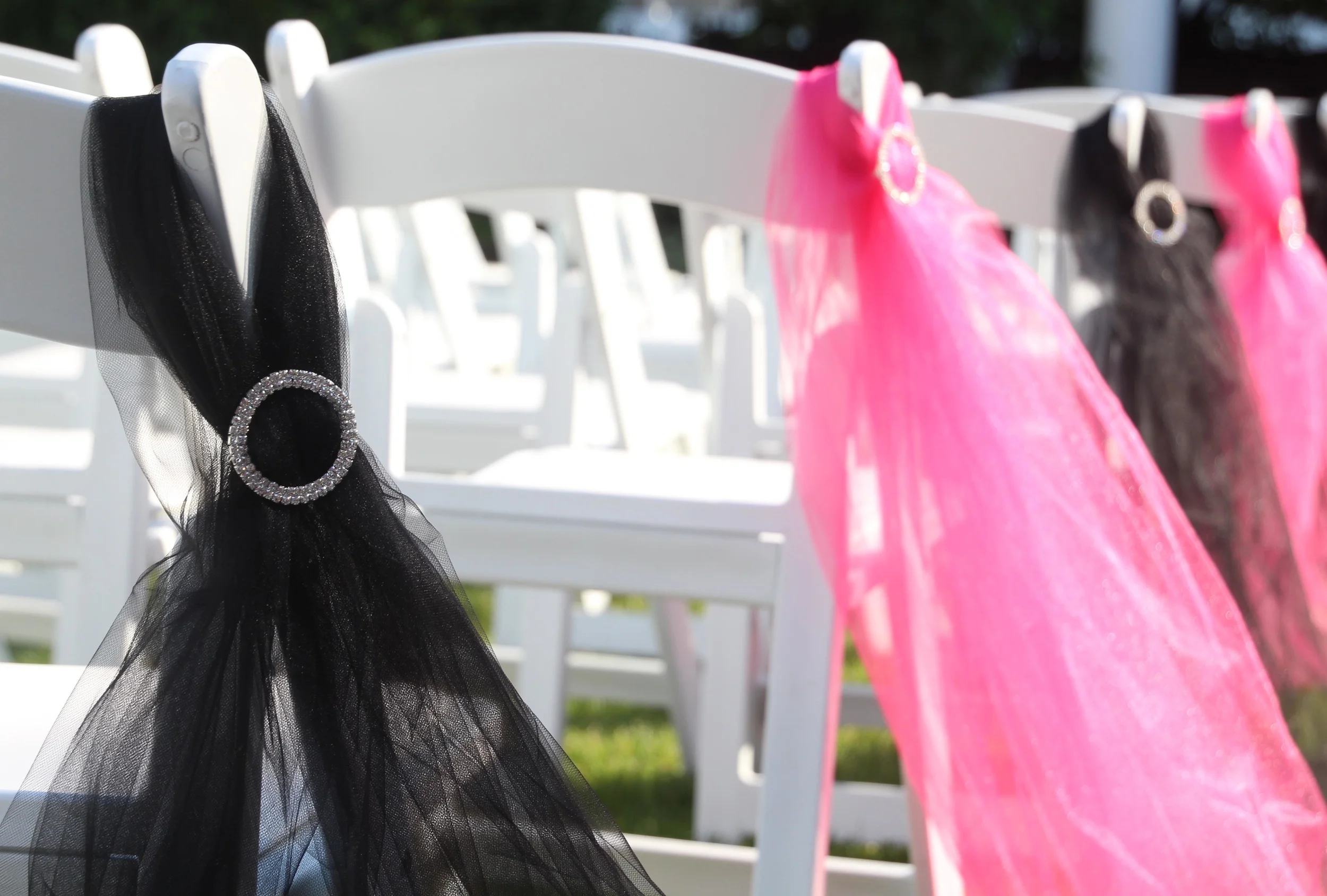 Black and White and Pink All Over — Aberdeen Manor