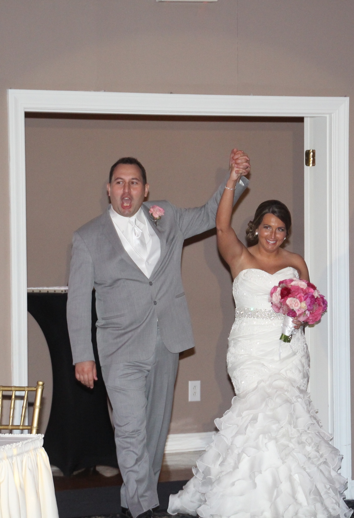 Congratulations Mr. & Mrs. Toth! Cheers to many happy years!