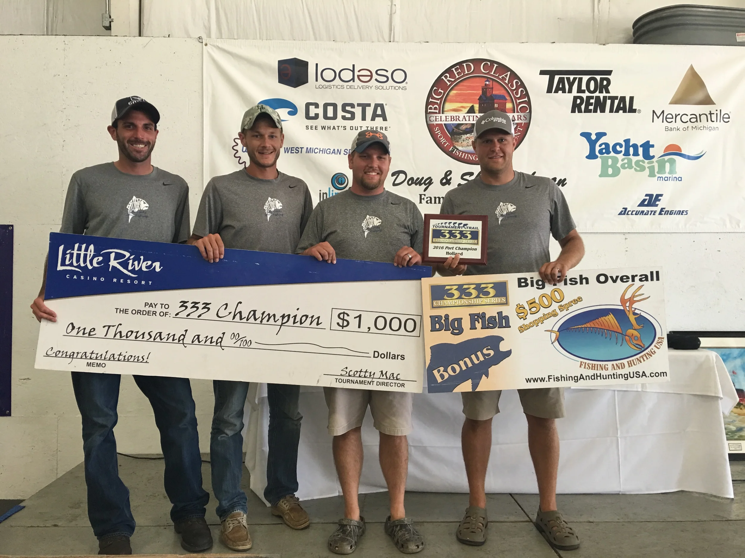 2016 333 / Big Fish Champs: Just Lucky