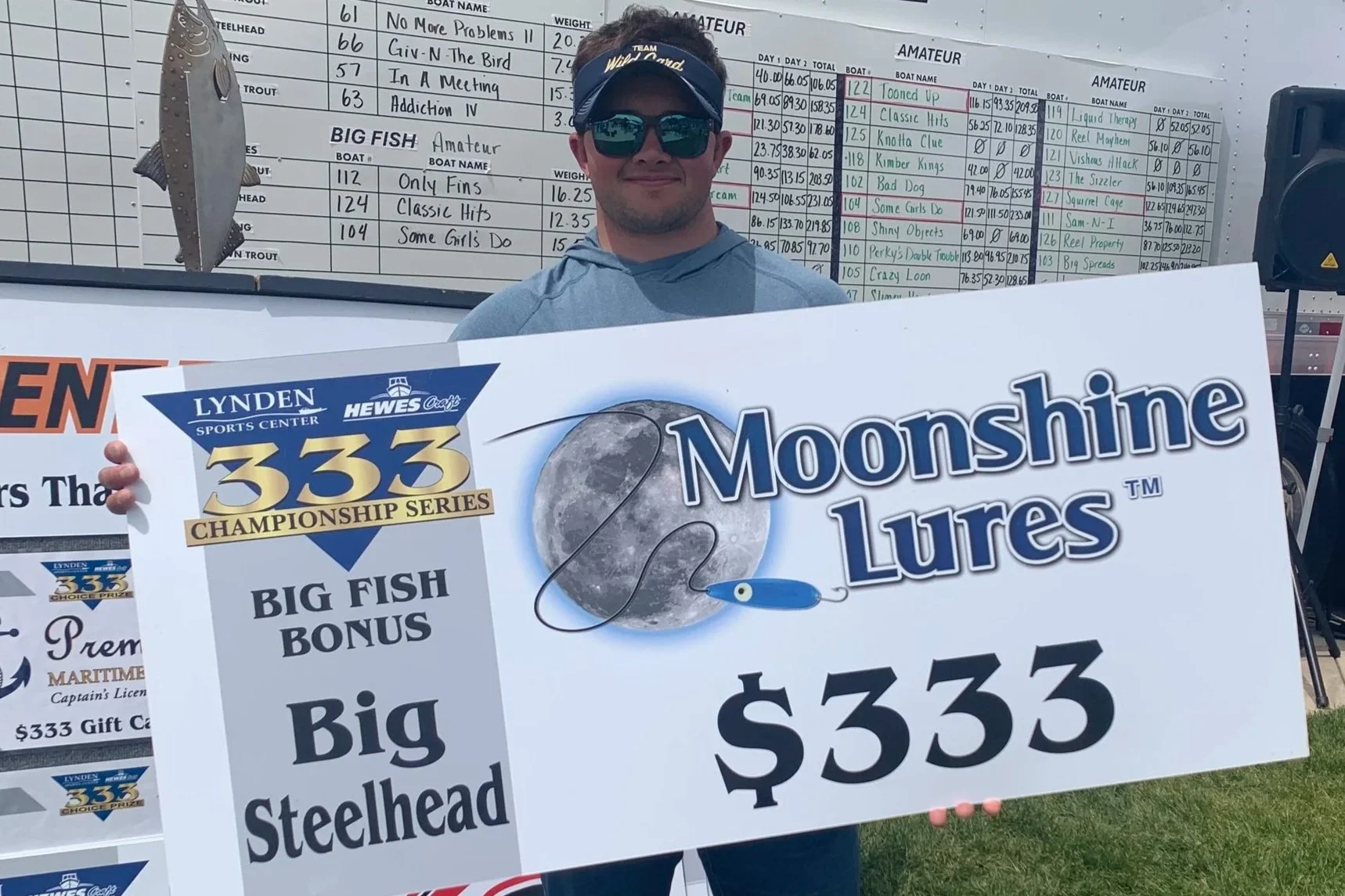 2026 333 Big Steelhead: Giv N The Bird / Shinin' Times (Tied at 7.45 lbs)