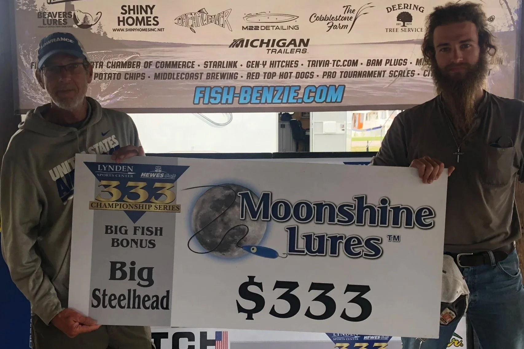 2026 333 Big Steelhead: Aqua Pub (10.50 lbs)