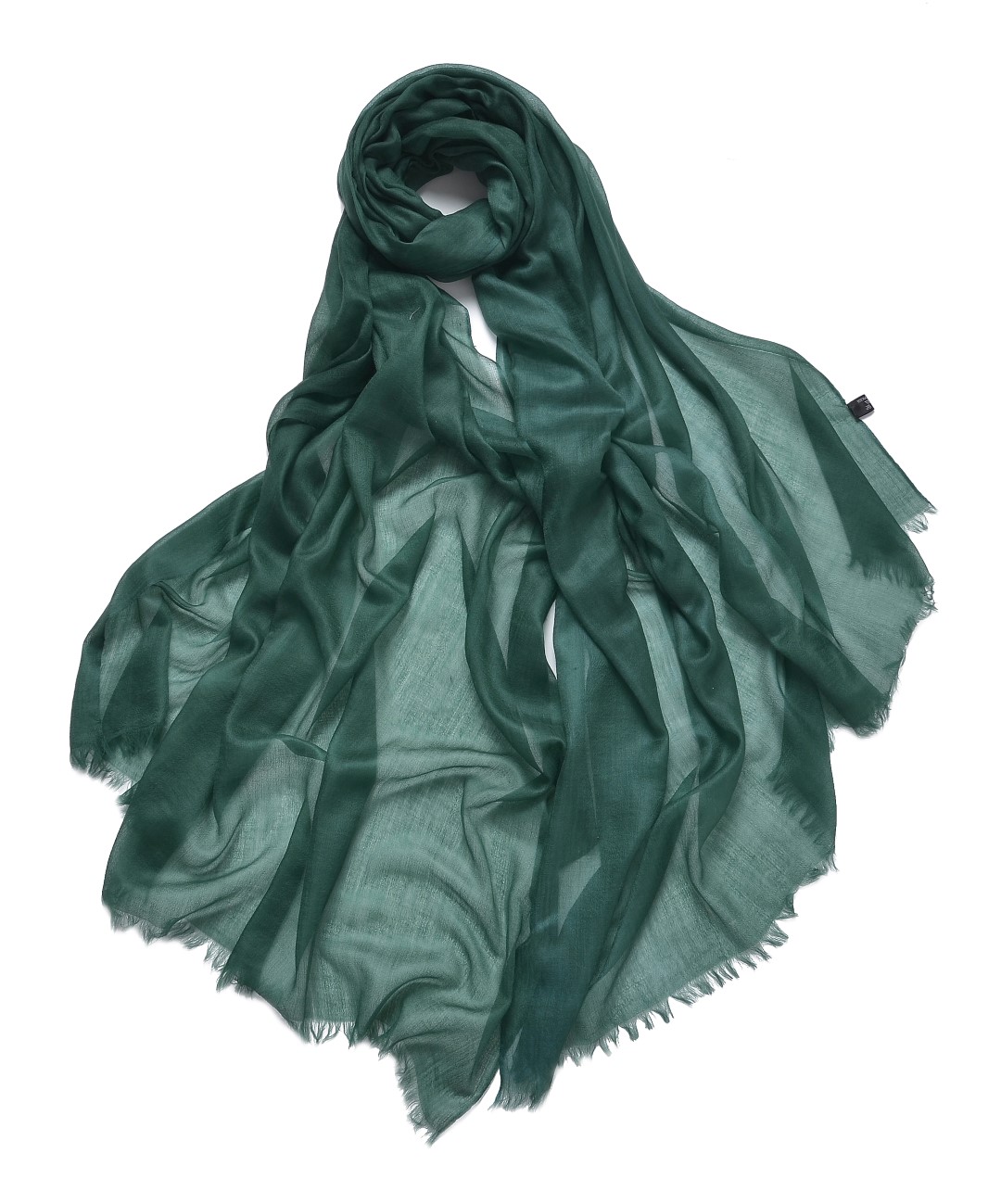 emerald green cashmere scarf