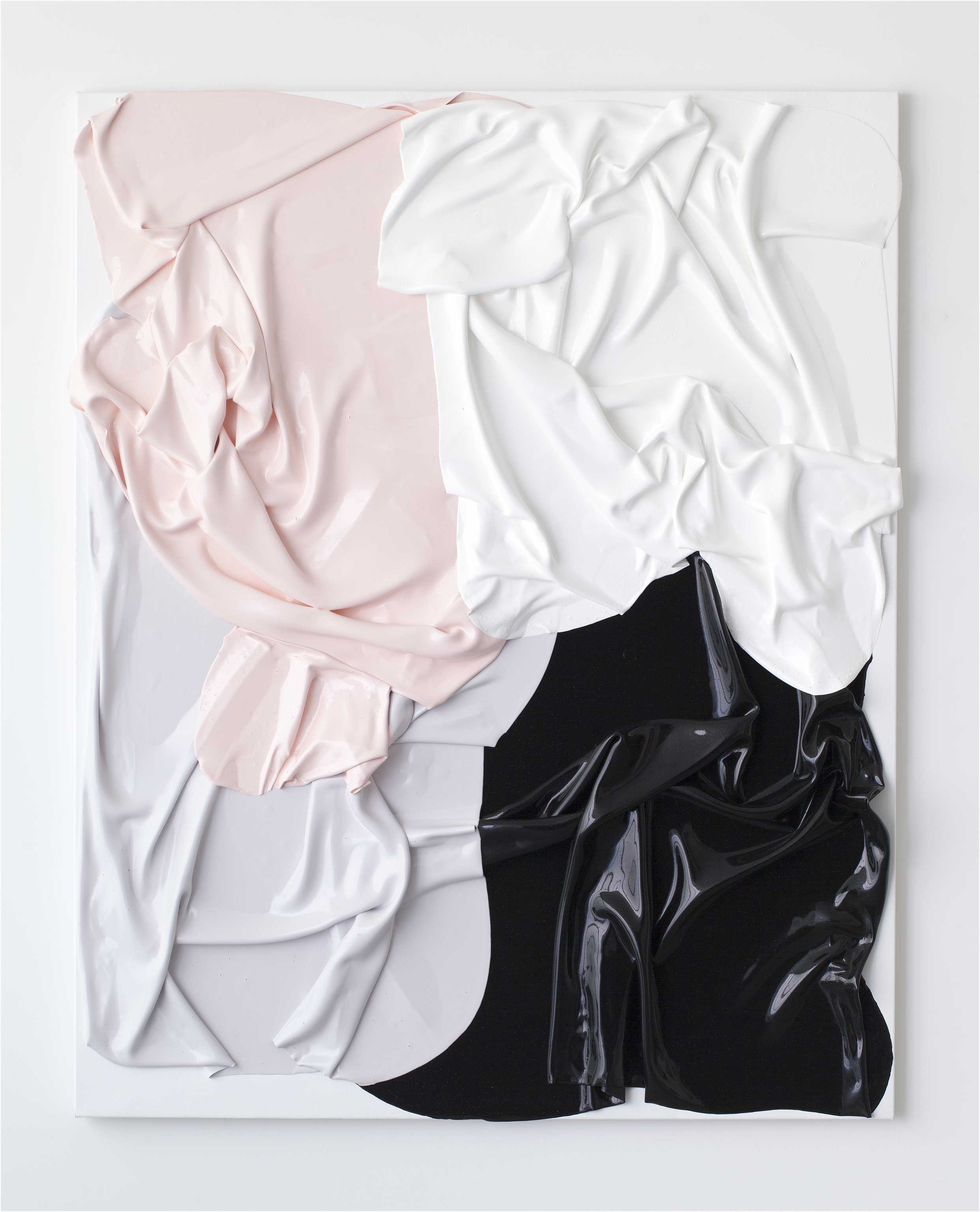 Huseyin Sami, Untitled (PWGB) 2016, acrylic on canvas, 153 x 122cm
