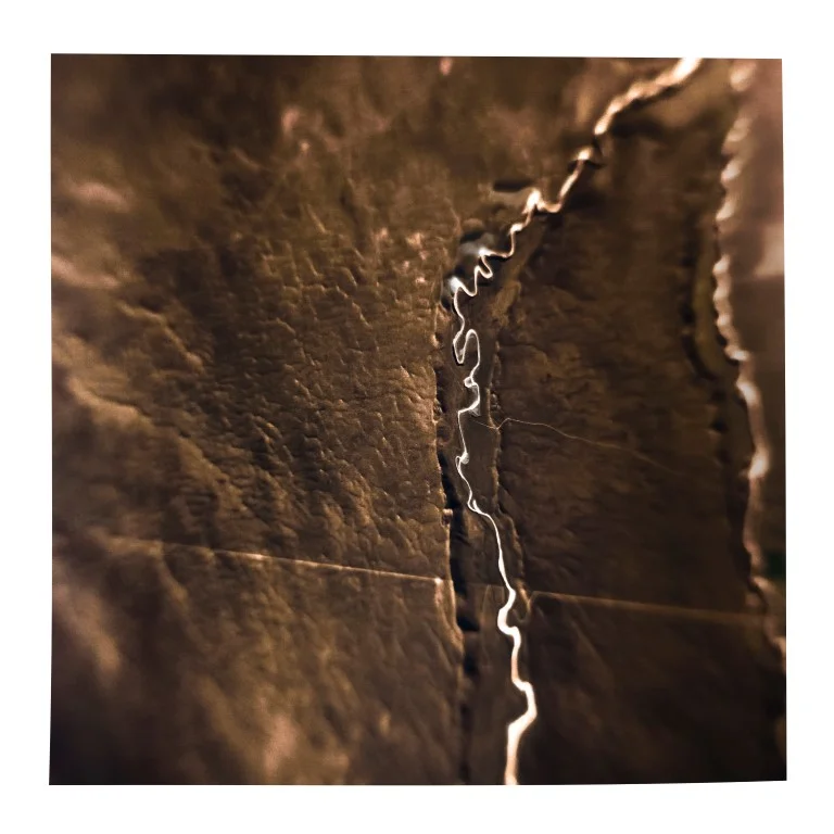 The Libertine Collection aerial photography silk scarf, brown