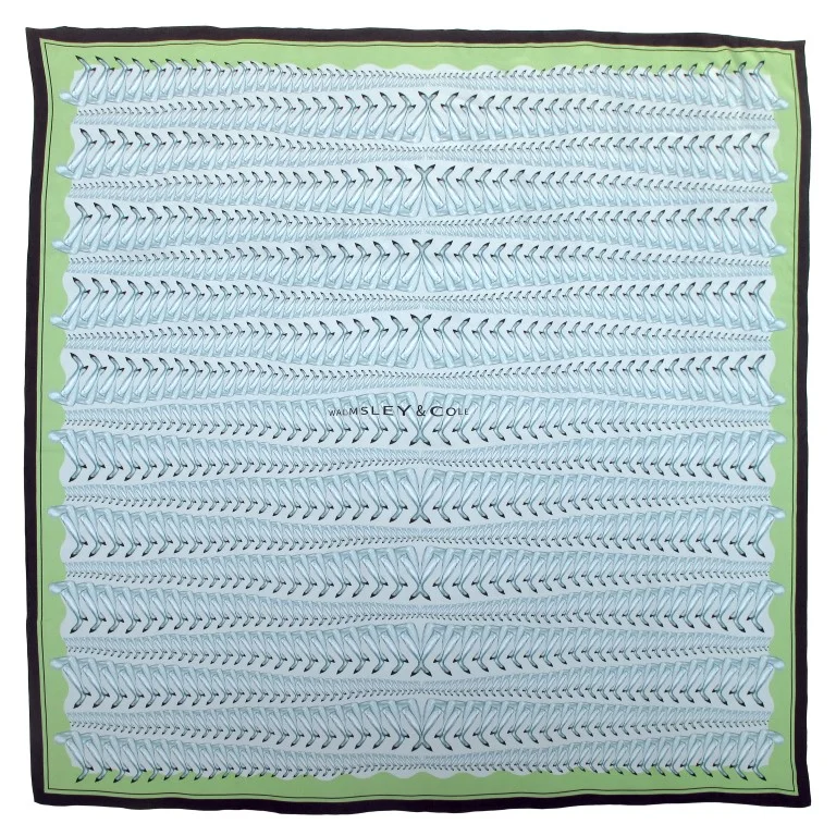 Walmsley &amp; Cole Legs Eleven Silk Scarf 
