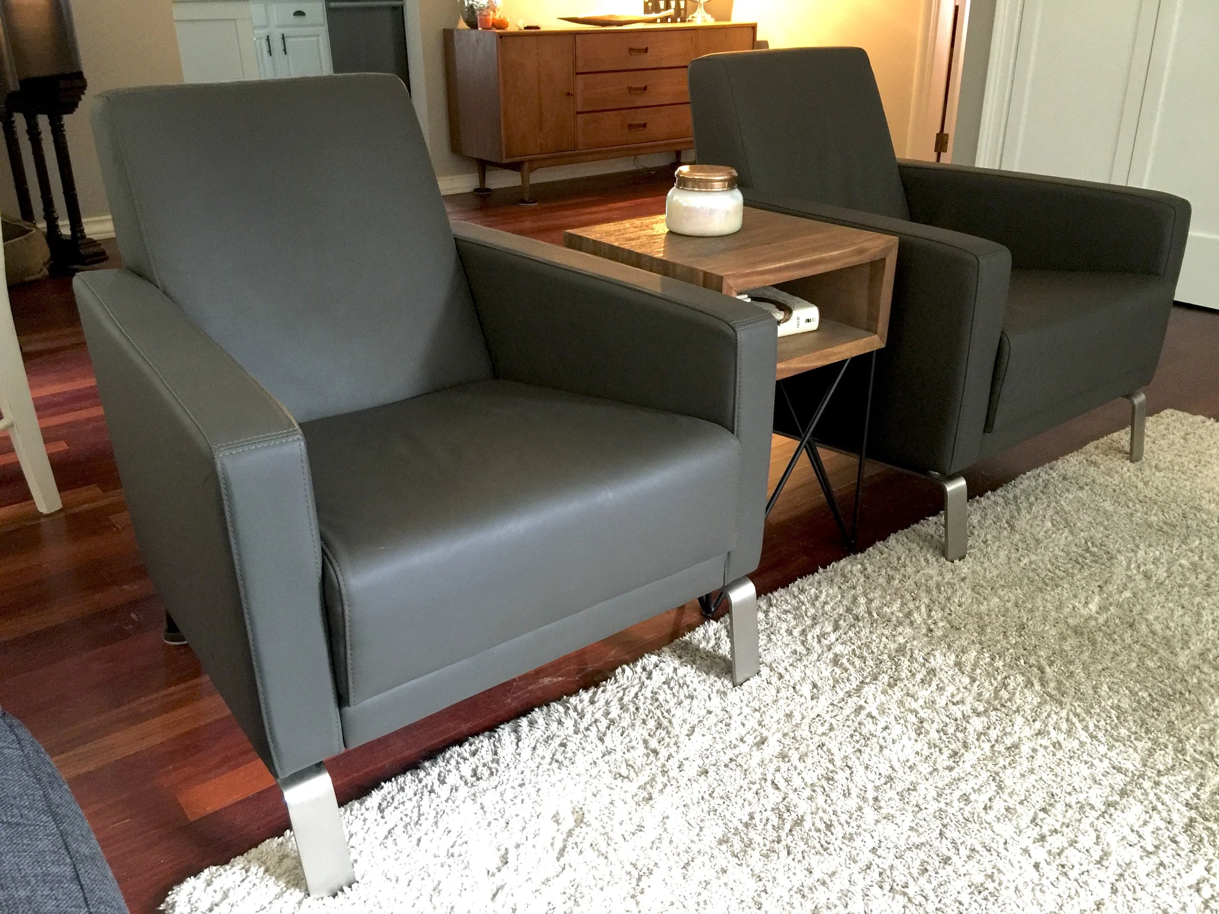 BoConcept Fly Leather Chair — Mid And Mod