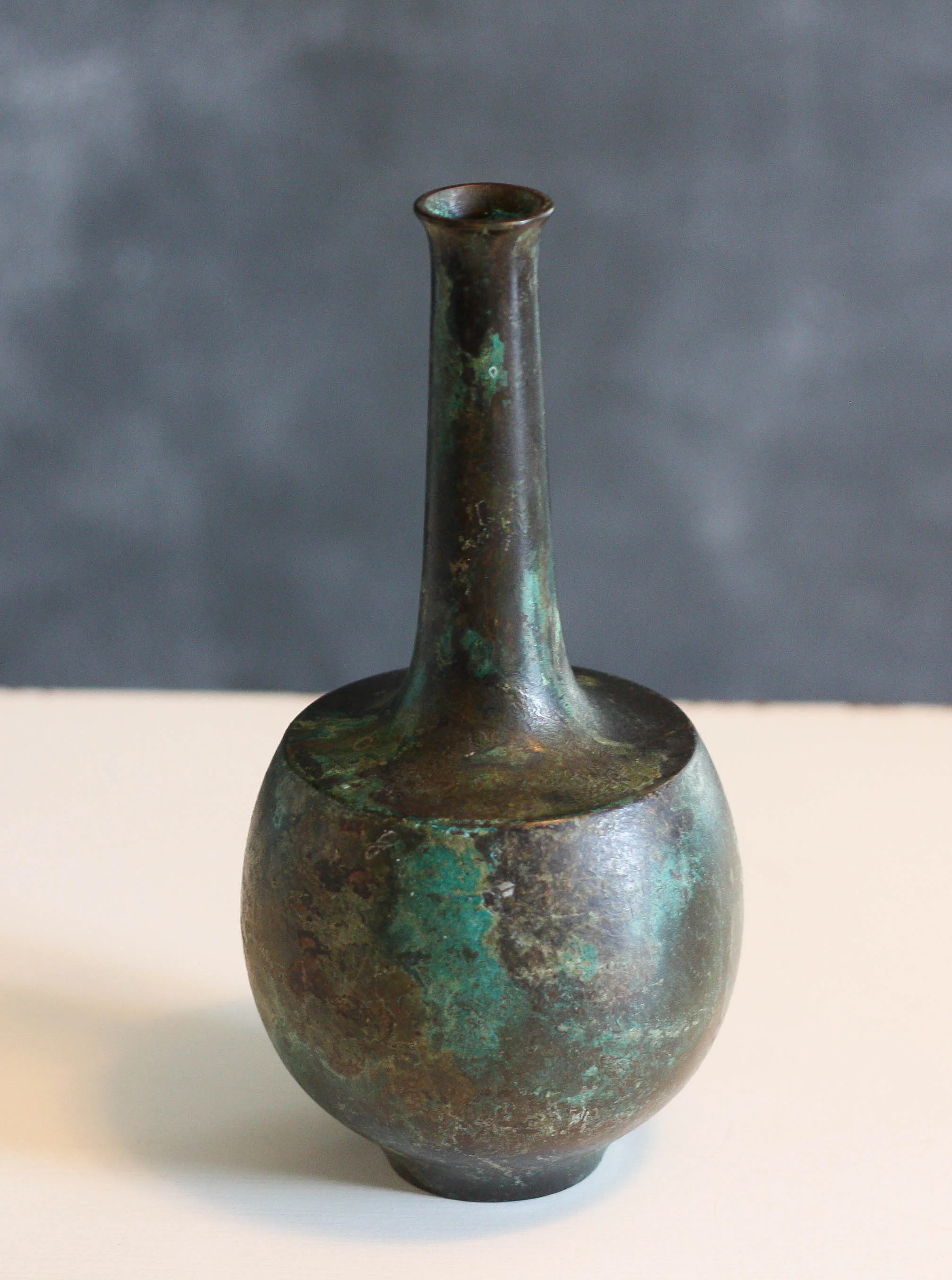 Pair of Vintage Solid Bronze Vases **SOLD** — Mid And Mod