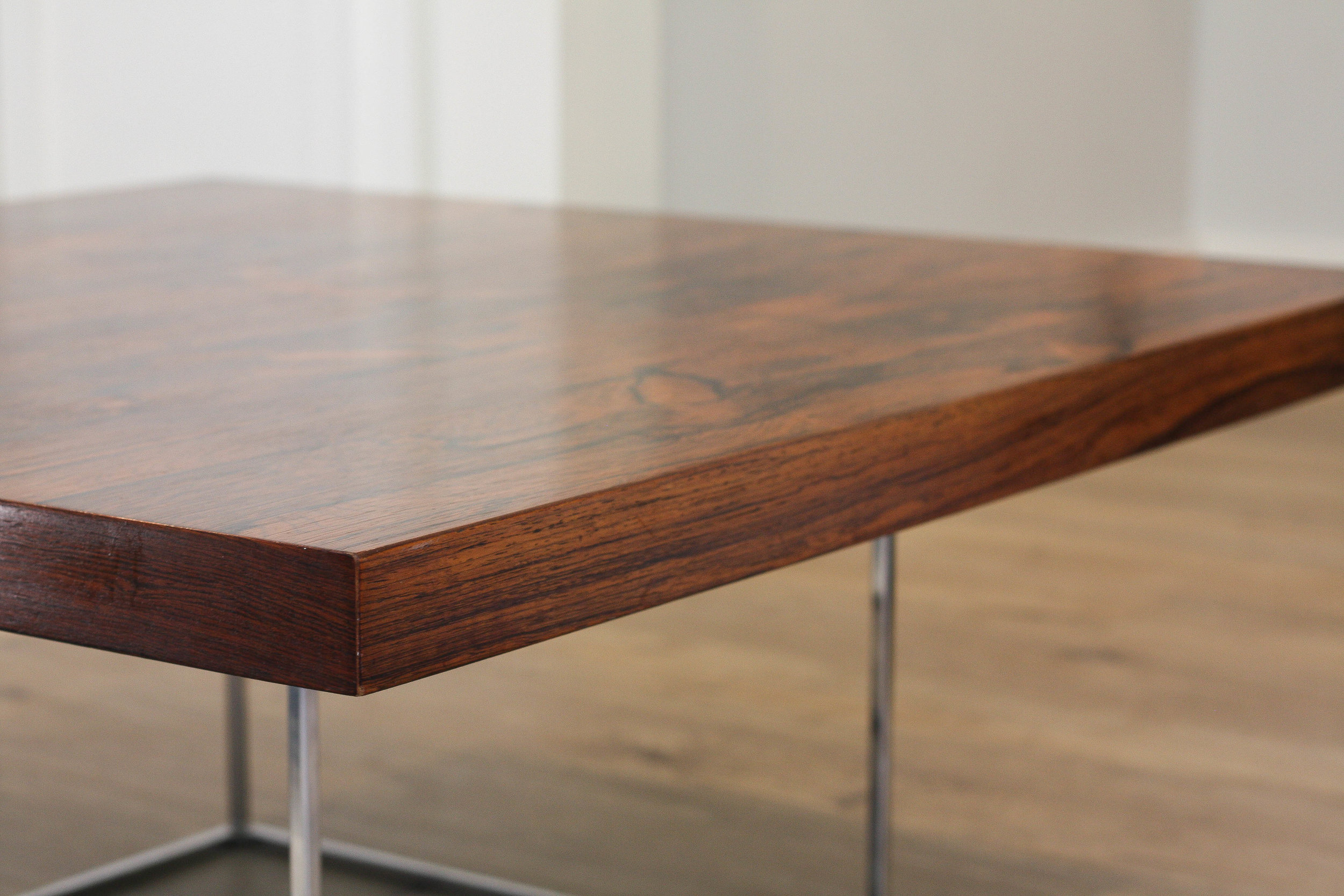 Milo Baughman Rosewood and Chrome Coffee / Cocktail Table *SOLD* — Mid And  Mod