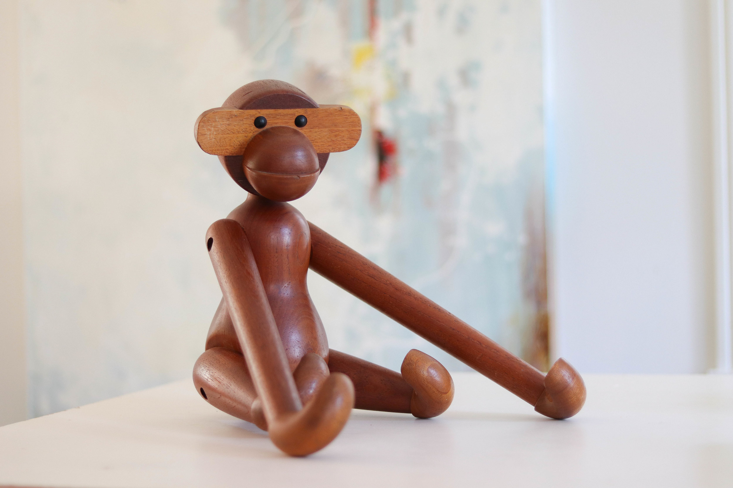 Vintage Kay Bojesen Large Monkey — Mid And Mod