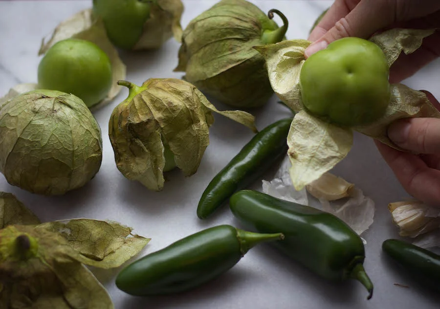 Chicken Enchiladas with Tomatillo Sauce — Feast & Fable