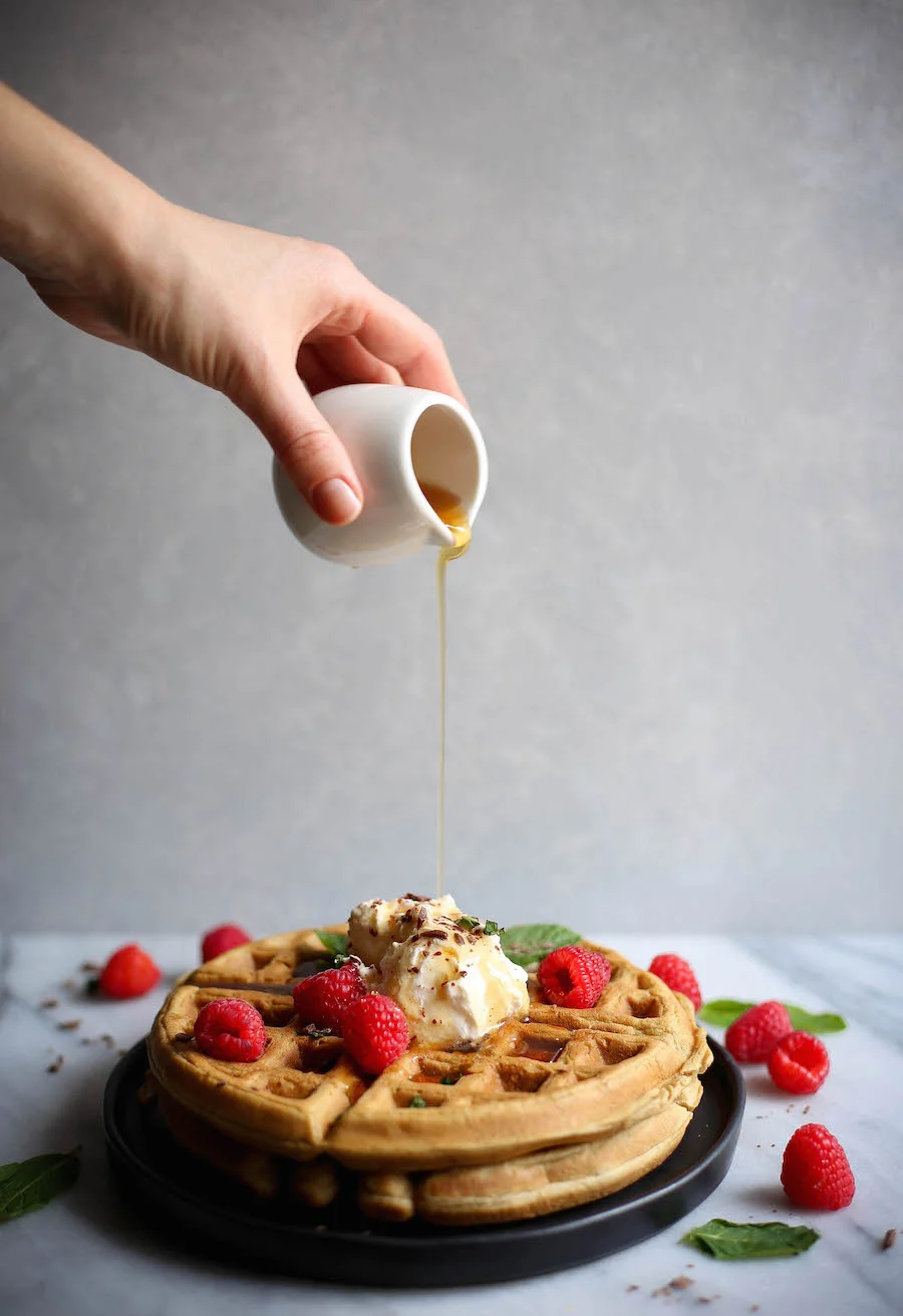 Guinness Waffles with Baileys Whipped Cream (AKA Boozy Waffles) — Feast &  Fable