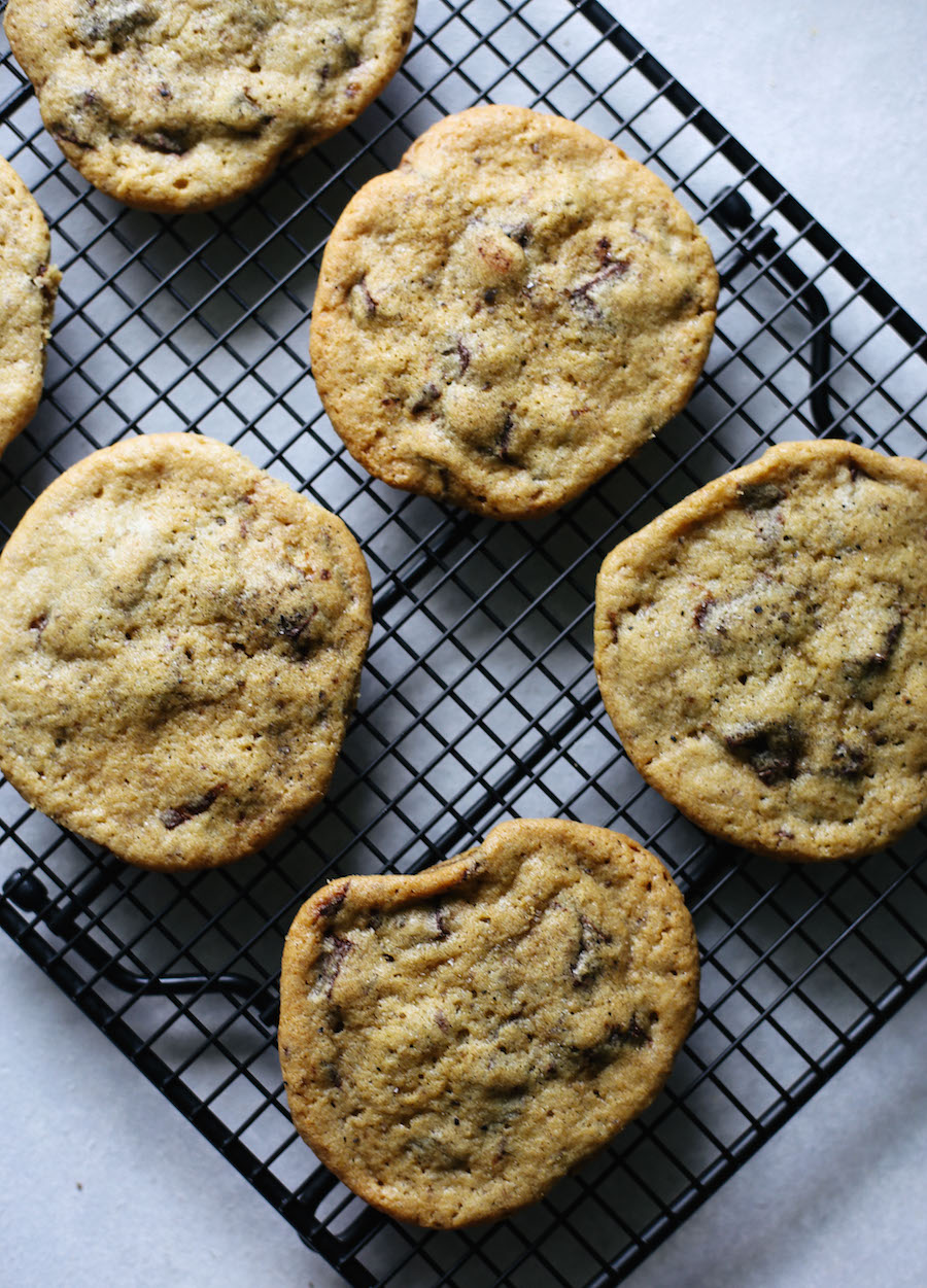 Dark Chocolate, Sea Salt + Pistachio Ice Cream Sandwiches — Feast & Fable