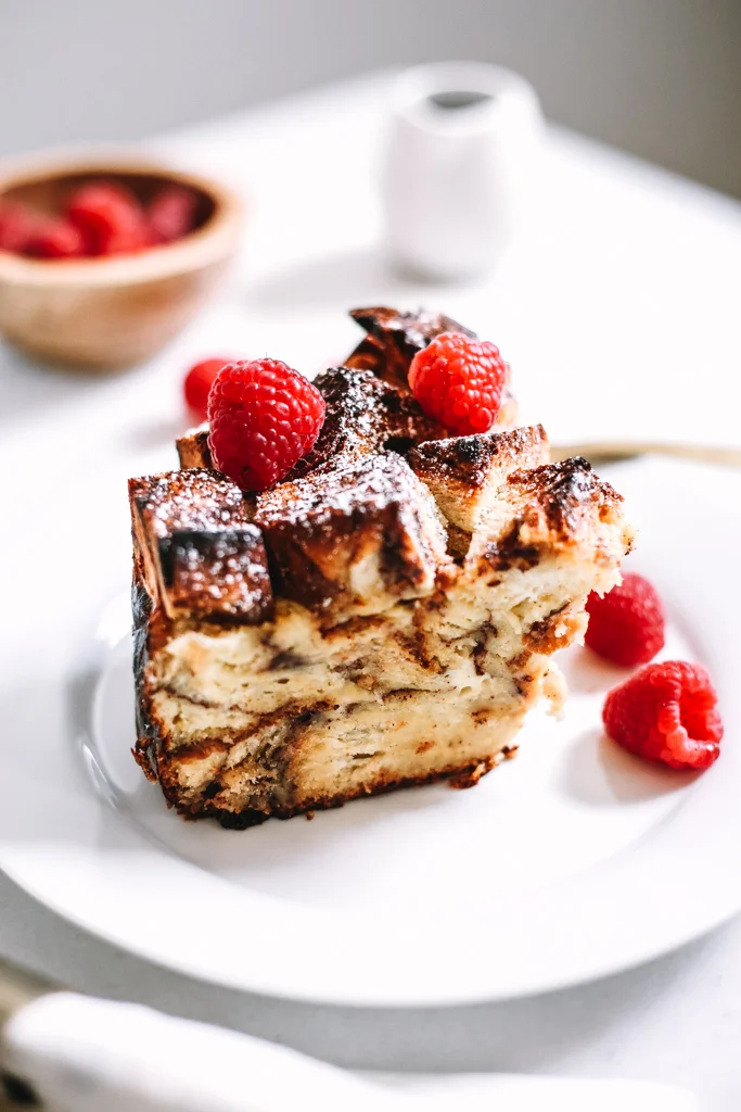 Cinnamon Challah French Toast Casserole — Feast & Fable